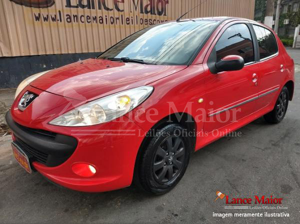 LOTE 003 - Peugeot 207 XR Sport 1.4 Flex 2011/2012 