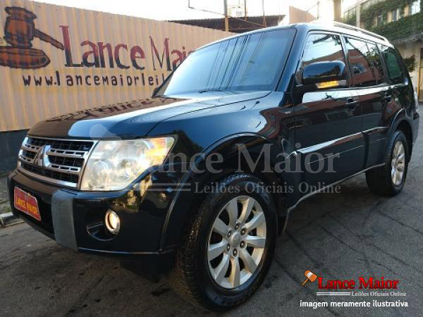 LOTE 004 - Mitsubishi Pajero Full 3.8 V6 BLINDADO Aut 2010/2011