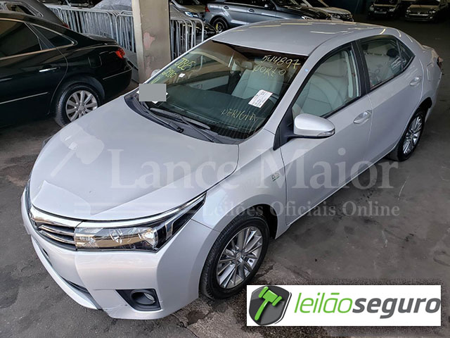 LOTE 006 - TOYOTA COROLLA XEI 2.0 VVT-I 2016