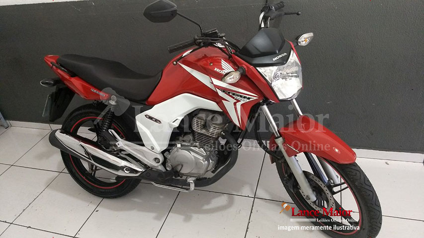 LOTE 008 - Honda Cg 150 Titan-ex Mixflex 2015