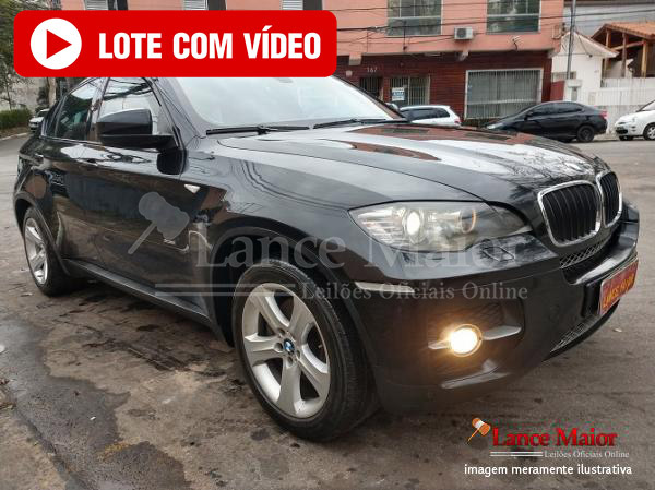 LOTE 002 - Bmw X6 XDRIVE 3.0 BLINDADO 2010